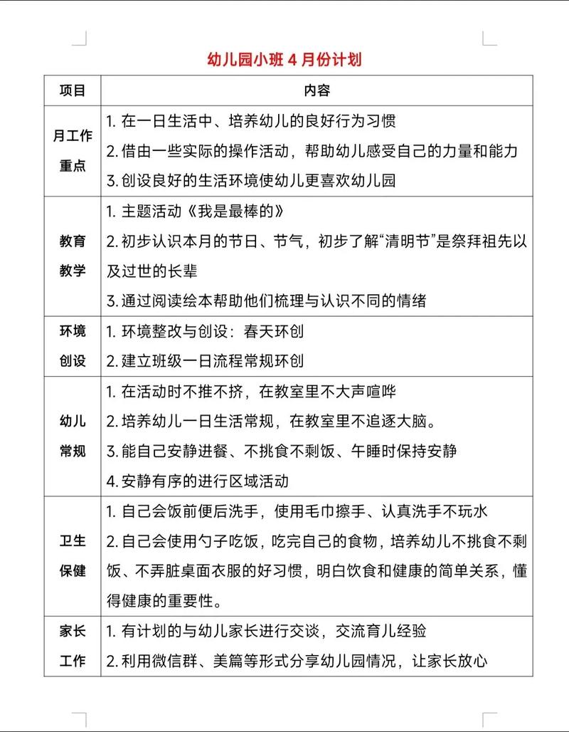 学前班上学期月计划表-第3张图片-指南针培训网 学前班上学期月计划表-第3张图片-指南针培训网