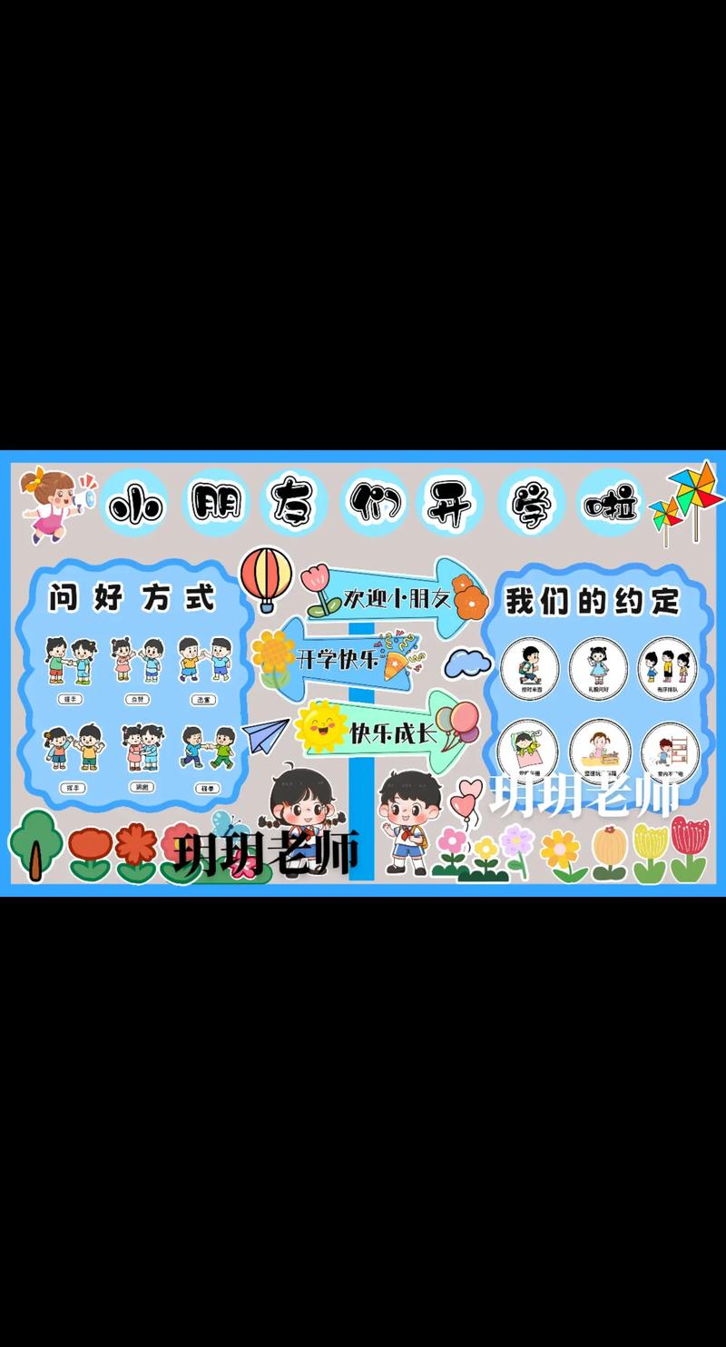 学前班宣传栏设计图片-第3张图片-指南针培训网