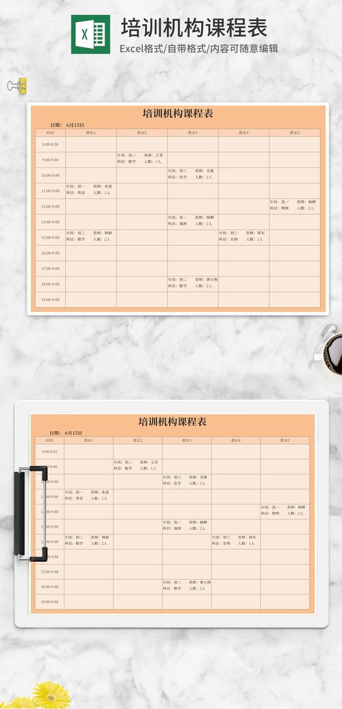 培训班课程安排表模板该怎么设计?-第3张图片-指南针培训网 培训班课程安排表模板该怎么设计?-第3张图片-指南针培训网