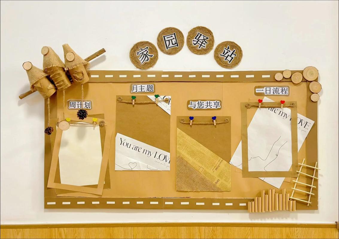 幼儿园学前班墙面设计-第1张图片-指南针培训网