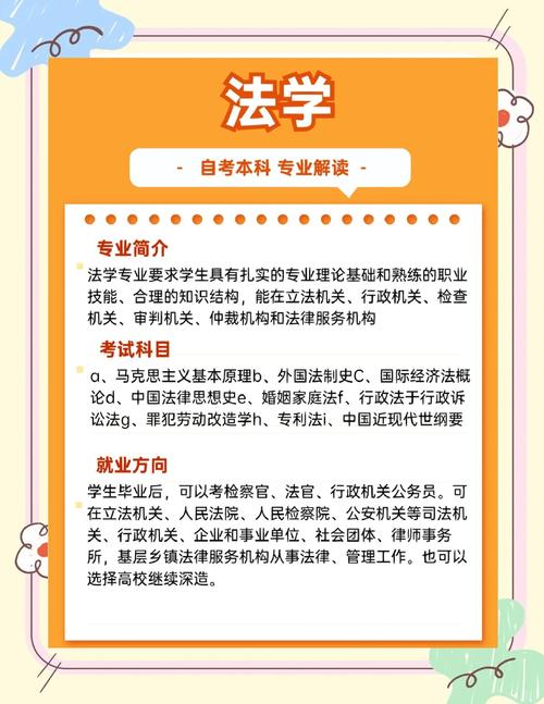 自学考试法律专科怎么学？-第3张图片-指南针培训网