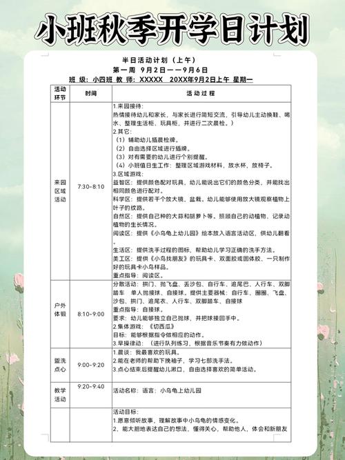 幼儿园学前班常规计划如何有效制定？-第1张图片-指南针培训网