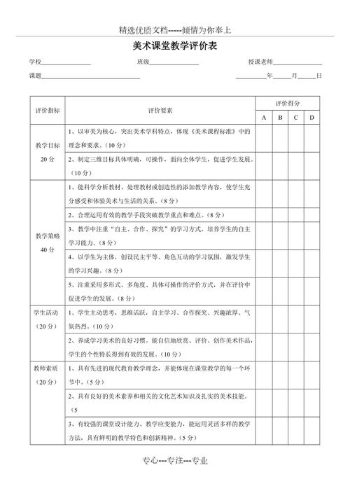 美术课程评价依据究竟是什么？-第2张图片-指南针培训网
