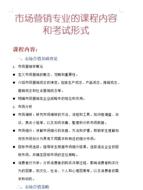 市场营销都学什么课程-第1张图片-指南针培训网