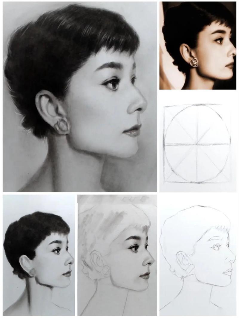 人物素描教程自学网怎么学才有效？-第1张图片-指南针培训网