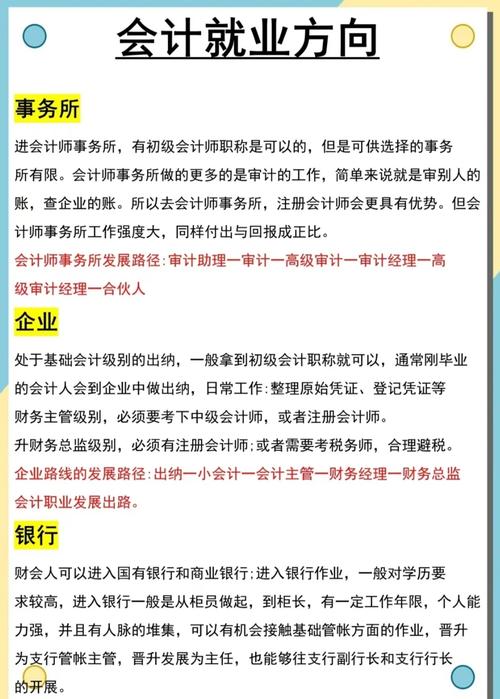 会计学前景如何？就业方向有哪些？-第3张图片-指南针培训网