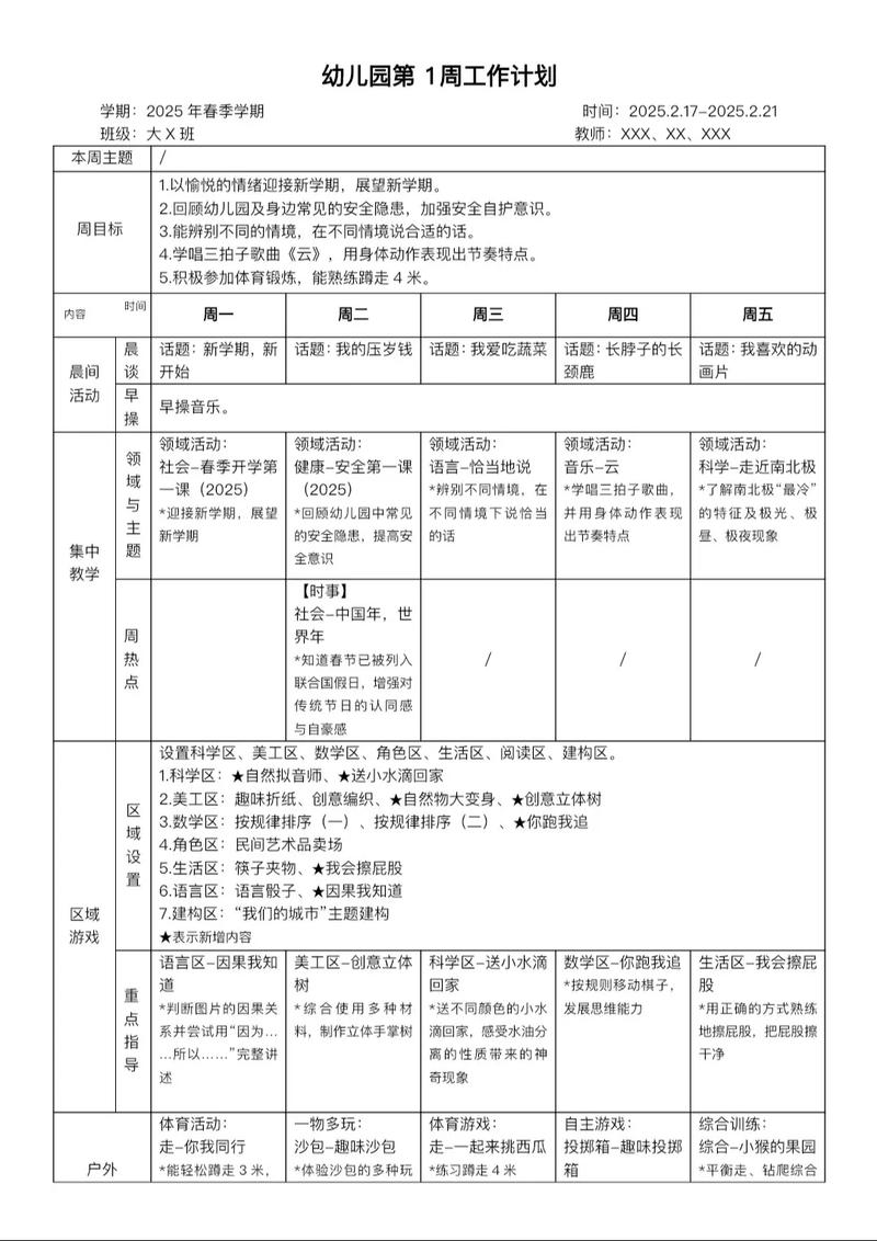 学前班上周情况如何？关键问题在哪？-第1张图片-指南针培训网