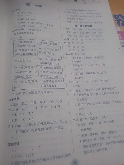 五年级新课程答案哪里有？-第1张图片-指南针培训网