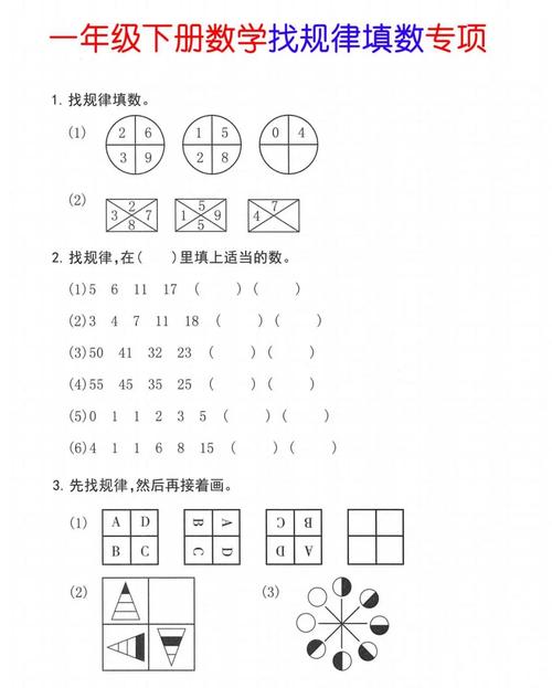 幼儿学前数学题规律该怎么找？-第3张图片-指南针培训网