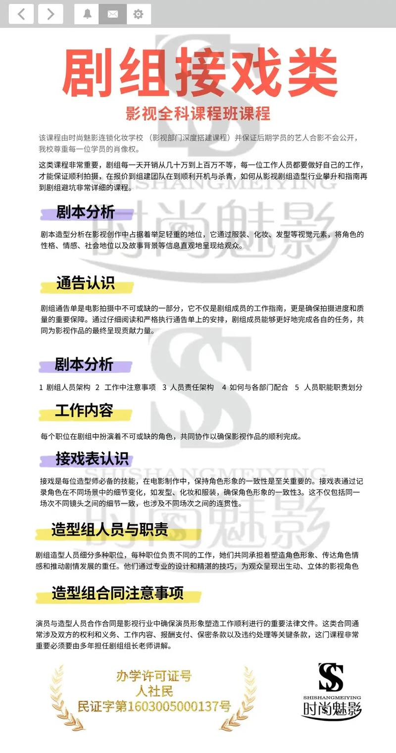 化妆全科班课程具体包含哪些内容？-第3张图片-指南针培训网