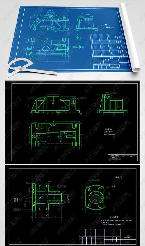 法兰盘课程设计说明书核心内容是什么？-第3张图片-指南针培训网