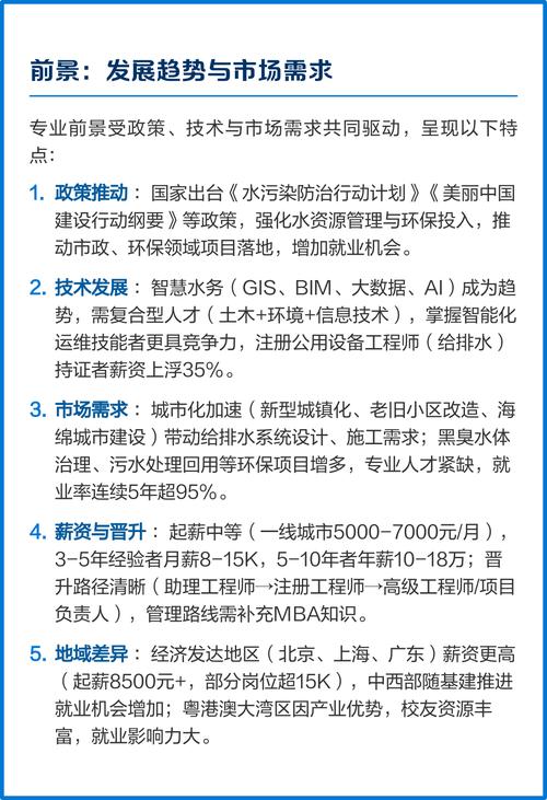 给排水专业如何规划职业发展路径？-第2张图片-指南针培训网