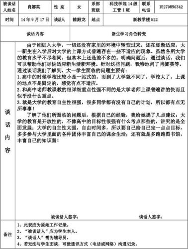 职业发展导师谈话记录表有何用?-第2张图片-指南针培训网 职业发展导师谈话记录表有何用?-第2张图片-指南针培训网