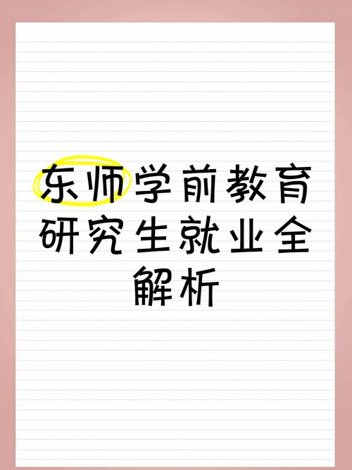 学前教育学研究生就业-第1张图片-指南针培训网