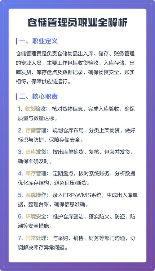仓库管理员职业发展前景如何?-第2张图片-指南针培训网 仓库管理员职业发展前景如何?-第2张图片-指南针培训网