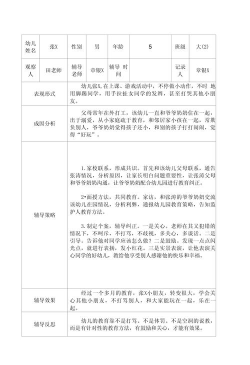 幼儿心理案例如何科学分析与引导？-第1张图片-指南针培训网